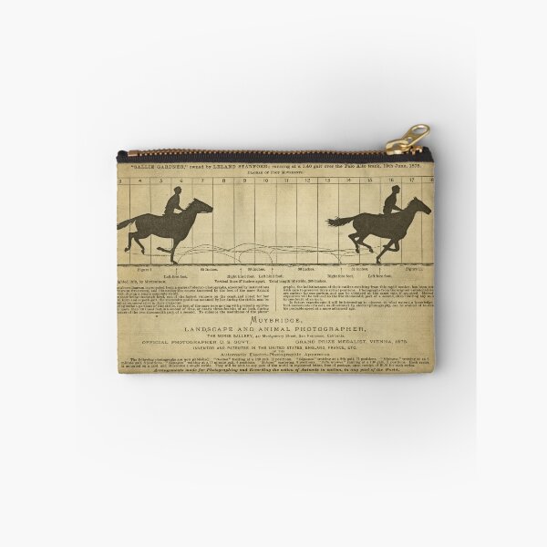Item preview, Eadweard Muybridge – 1830-1904 – Animal Locomotion Theory – Horse Poster - White designed and sold by imageresource.