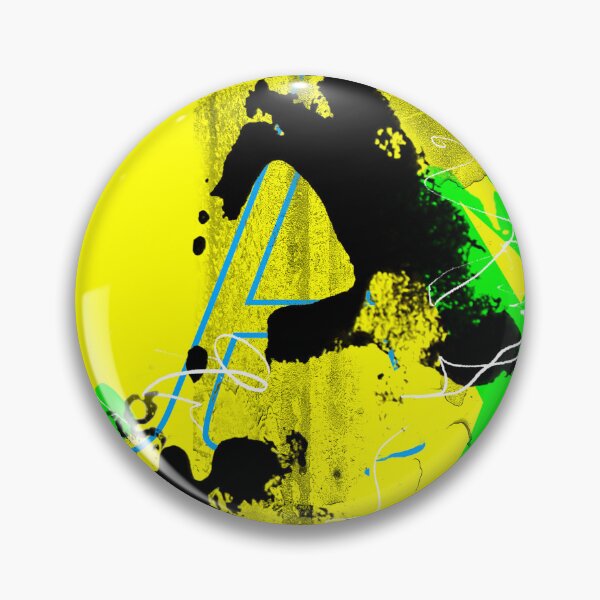 Item preview, Colourful abstract letter A photo manipulation monogram designed and sold by ZebEddy.