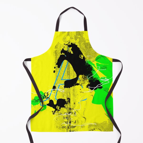 Item preview, Colourful abstract letter A photo manipulation monogram designed and sold by ZebEddy.