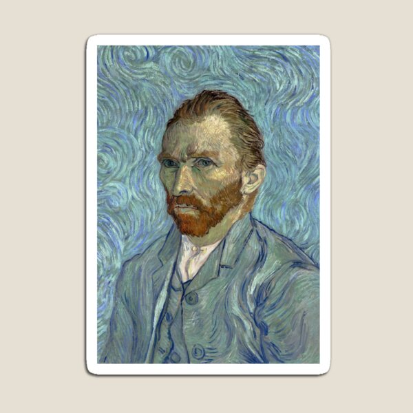 Item preview, Vincent van Gogh's Self-portrait (1889) famous painting designed and sold by Oliveirallan.