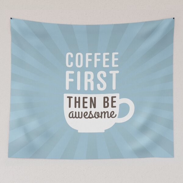 Item preview, Coffee first then be awesome designed and sold by oddmatter.