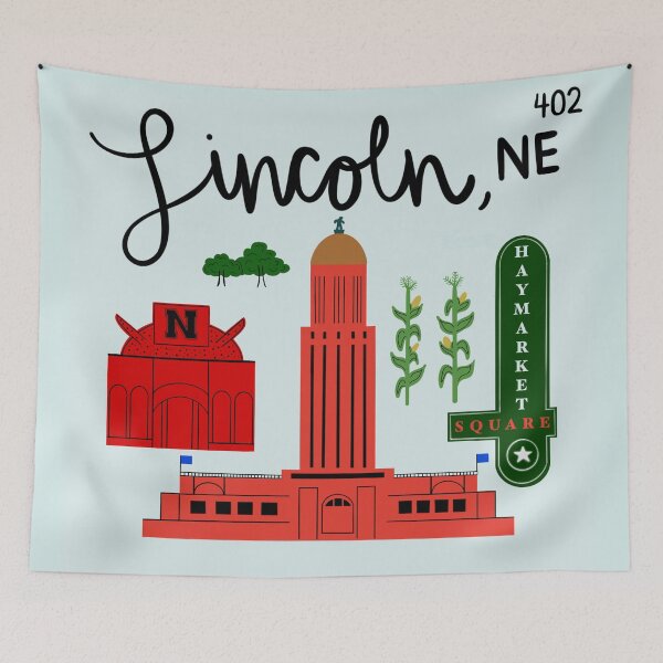 Item preview, Lincoln, NE Sights  designed and sold by teagankavan.