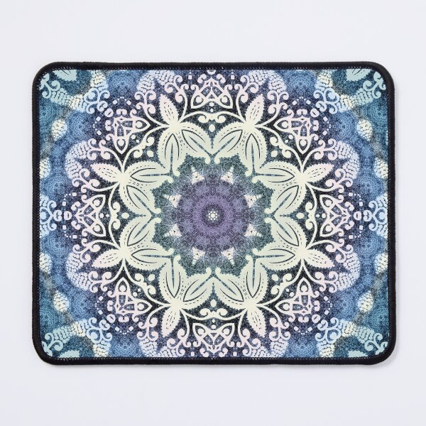 Item preview, winter mandala designed and sold by MandalaFlowerArt.