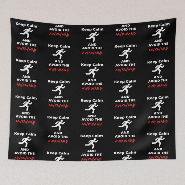 Item preview, Keep calm and avoid the awkward designed and sold by Confusion-Human.