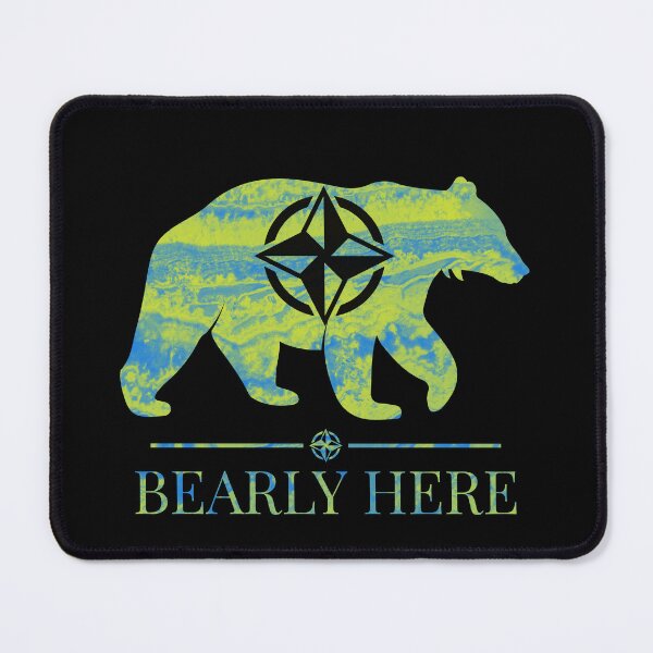 Item preview, Bearly Here Ukraine designed and sold by bfwilson.
