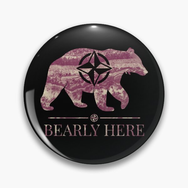 Item preview, Bearly Here Red designed and sold by bfwilson.