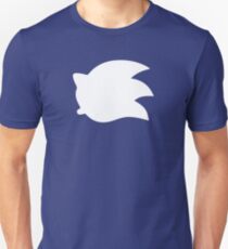 Sonic the Hedgehog Symbol - Super Smash Bros. (white) Unisex T-Shirt