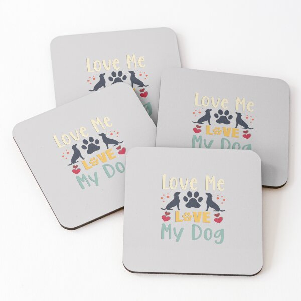 Item preview, love me love my dog designed and sold by BePosh.