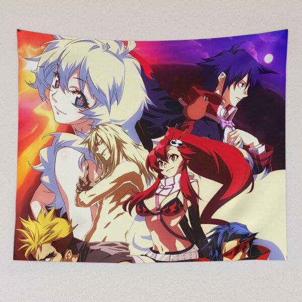 Item preview, Simon Gurren Lagann Printing For Wibu designed and sold by lorypig.