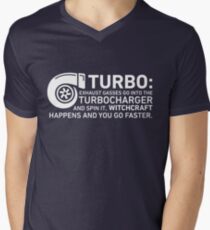 Camiseta de cuello en V Brujería de Turbo - Jeremy Clarkson