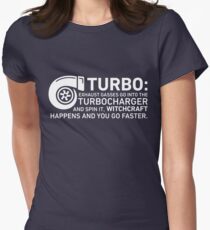 Turbo Witchcraft - Jeremy Clarkson Women's Fitted T-Shirt