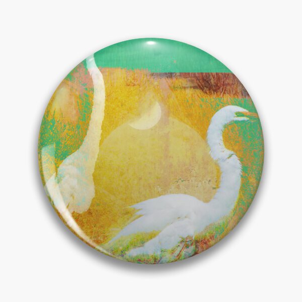 Item preview, White Herons Abstract designed and sold by Robert Ball.