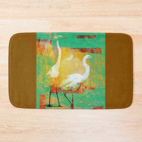 Item preview, White Herons Abstract designed and sold by Robert Ball.
