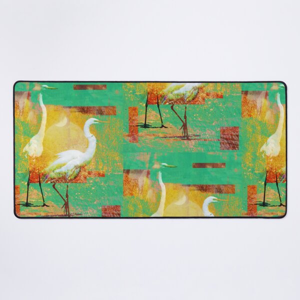 Item preview, White Herons Abstract designed and sold by Robert Ball.