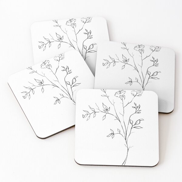 Artikelvorschau, Blumen-Lineart entworfen und verkauft von Jordan Donahue.