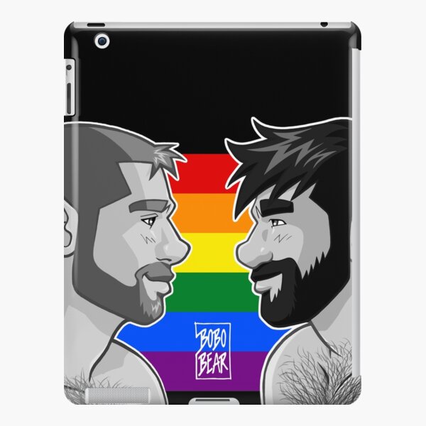 ADAM + BEN - GAYPRIDE - BLACK/WHITE iPad Snap Case