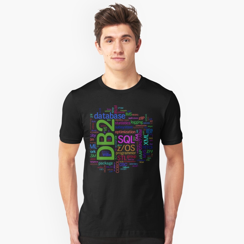 database cloud Camiseta ajustada