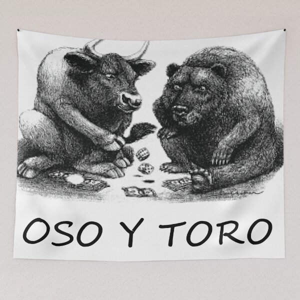 Item preview, OSO Y TORO | Part 2 | Spanish | Bull and Bear  designed and sold by CadDesignerr.