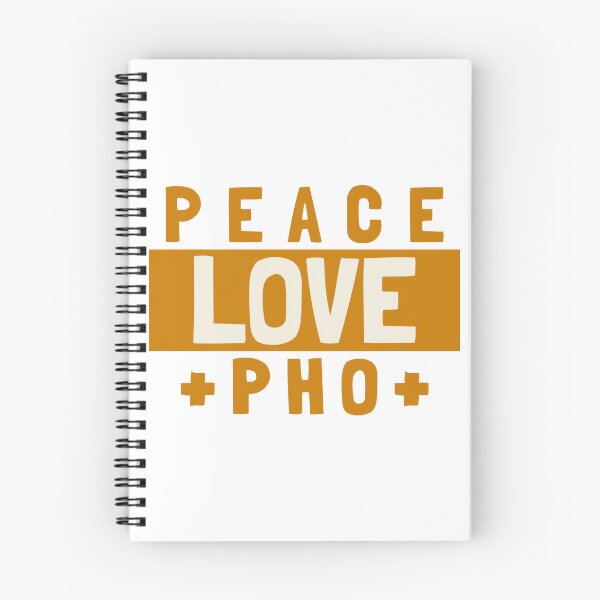 Item preview, Peace Love Pho designed and sold by Adfinn.