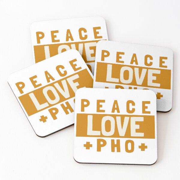 Item preview, Peace Love Pho designed and sold by Adfinn.