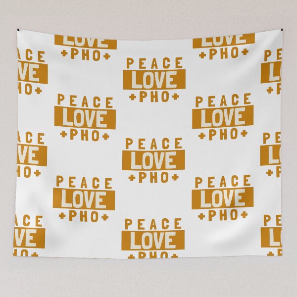 Item preview, Peace Love Pho designed and sold by Adfinn.