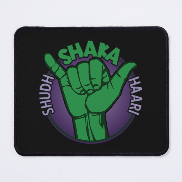 Item preview, Shudh Shaka Haari | Shaka | Funny Hindi Quote | India | Vegetarian | Vegan designed and sold by DrawingBoard.