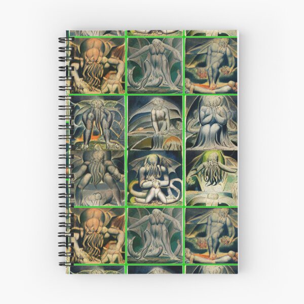 Item preview, Retratos de Cthulhu de William Blake (patrón) designed and sold by BooRat.