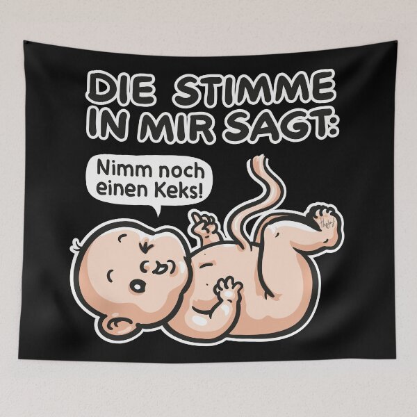 Item preview, The voice in me says: Take another cookie! designed and sold by Kopfzirkus.