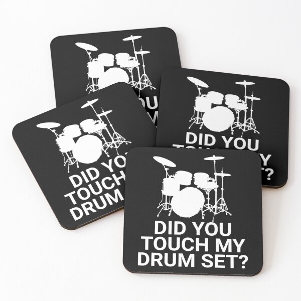 Item preview, Did You Touch My Drum Set Tank Top designed and sold by donniejeanjr6.