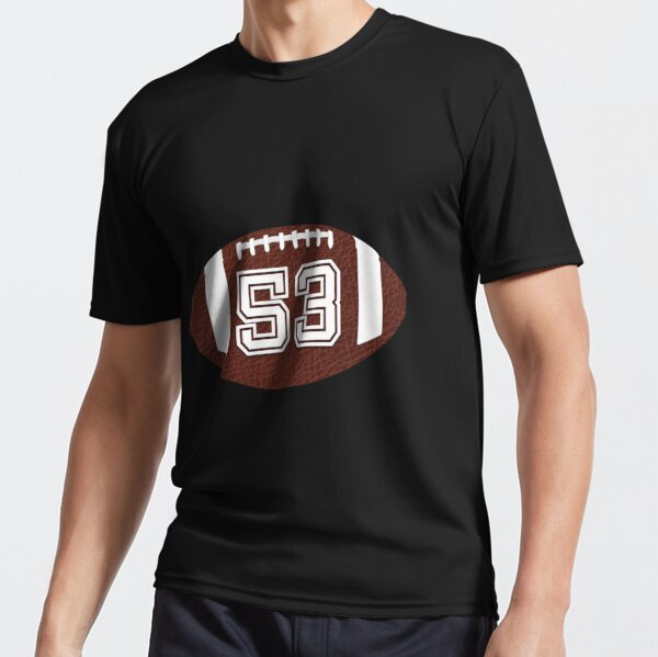 American Football Jersey No 53 Uniform Back Number 53 Classic T-Shirt  Essential T-Shirt for Sale by edithazjanie