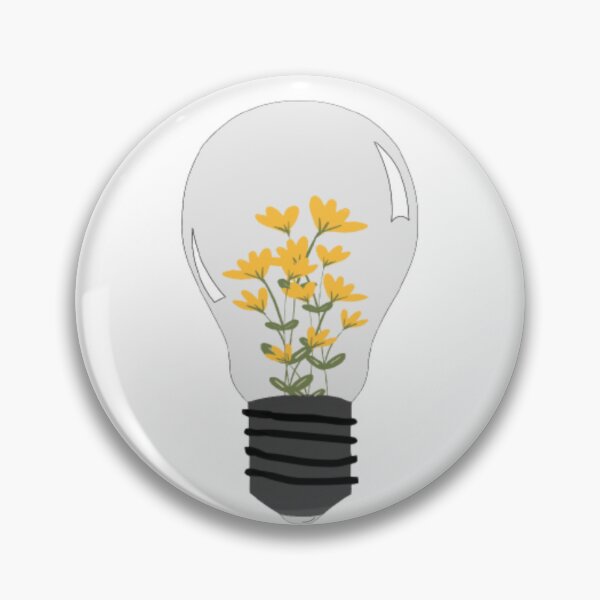Item preview, the light bulb and flower  designed and sold by nadeesha55.