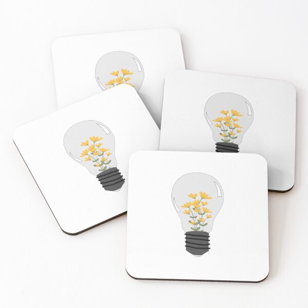 Item preview, the light bulb and flower  designed and sold by nadeesha55.