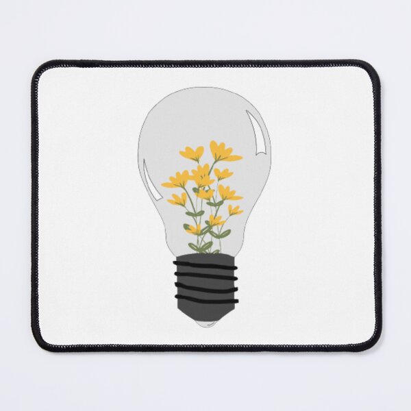 Item preview, the light bulb and flower  designed and sold by nadeesha55.