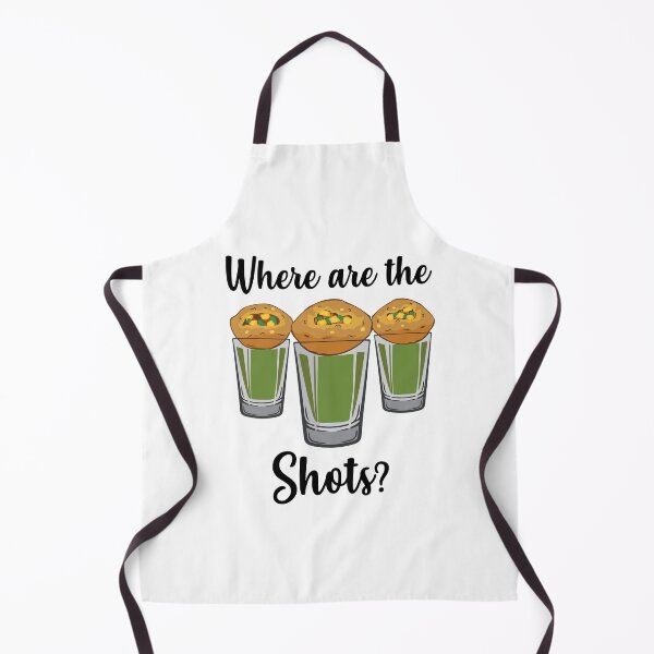 Item preview, Where are the shots Pani Puri shot glass Party India Design designed and sold by alltheprints.