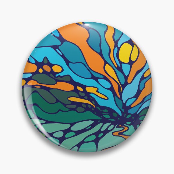 Item preview, Neurographic Sunset Landscape designed and sold by Suzanne Uchytil.