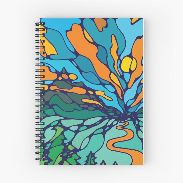 Item preview, Neurographic Sunset Landscape designed and sold by Suzanne Uchytil.