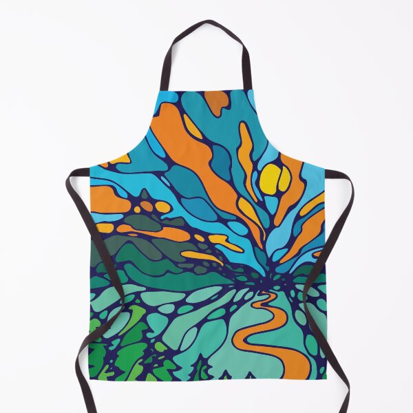 Item preview, Neurographic Sunset Landscape designed and sold by Suzanne Uchytil.