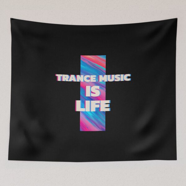 Item preview, Trance Music Is Life - Trance Music design designed and sold by 5lav.