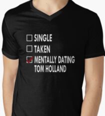 Dating Tom Holland Men's V-Neck T-Shirt