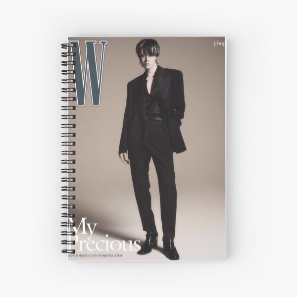 BTS JHOPE For W Mag Spiral Notebook
