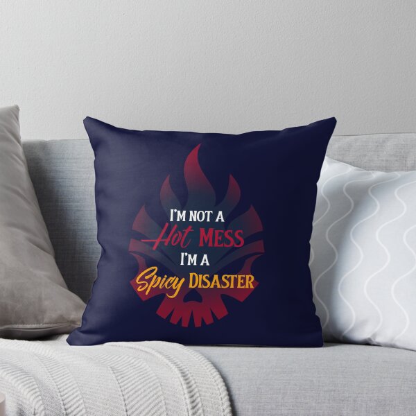 Item preview, I´m Not A Hot Mess I´m A Spicy Disaster. Funny Fiery designed and sold by Rebel-Design.