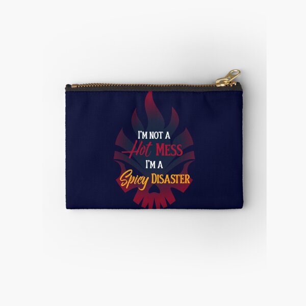 Item preview, I´m Not A Hot Mess I´m A Spicy Disaster. Funny Fiery designed and sold by Rebel-Design.