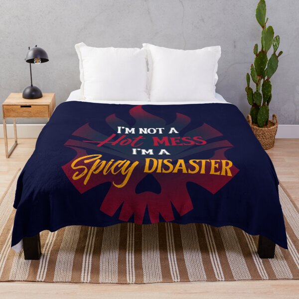 Item preview, I´m Not A Hot Mess I´m A Spicy Disaster. Funny Fiery designed and sold by Rebel-Design.