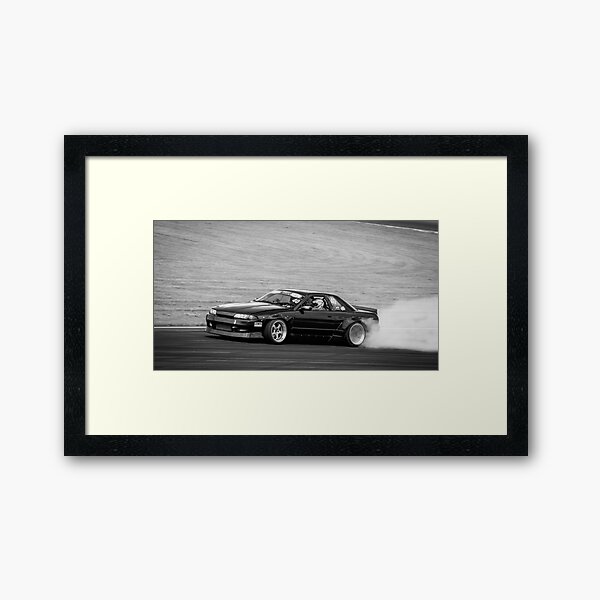 Nissan r33 Skyline Framed Art Print