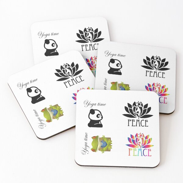 Item preview, Yoga and meditation practice sticker bundle designed and sold by Nikmay Design.