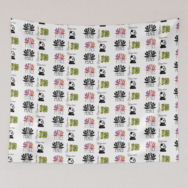 Item preview, Yoga and meditation practice sticker bundle designed and sold by Nikmay Design.