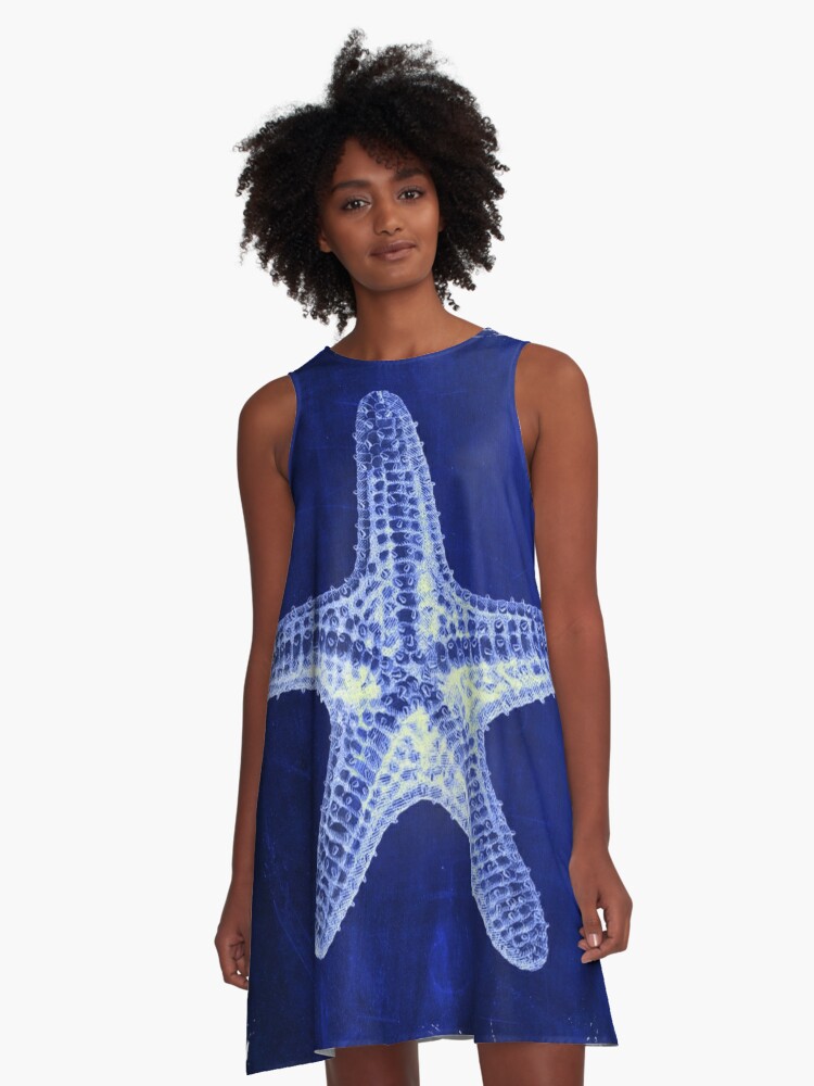 Navy blue beach outlet dress