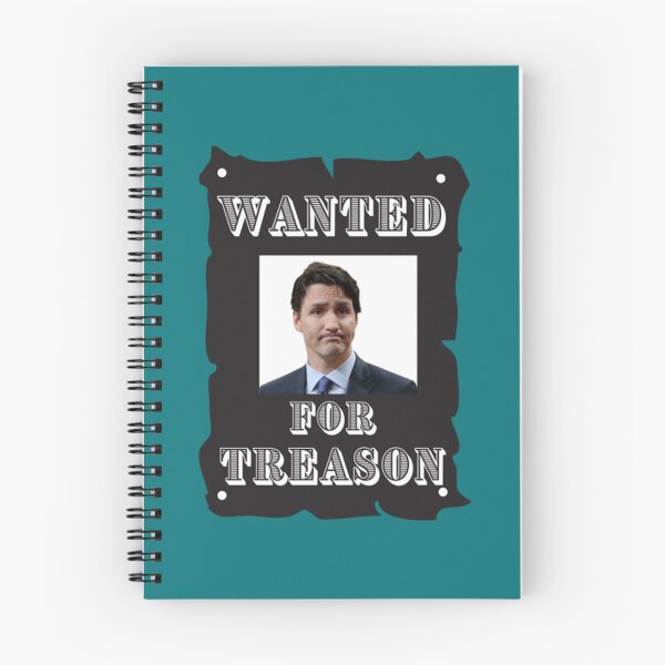 Item preview, Trudeau Wanted for Treason   designed and sold by UriGomezArt.
