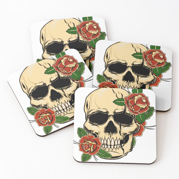 Item preview, Bones and botany skull stickers & T-shirts designed and sold by Clothesaccess.