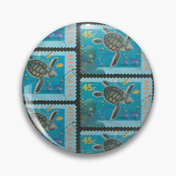 Item preview, Australia Flatback Turtle 30 cent Stamp designed and sold by 2AGoodHome.
